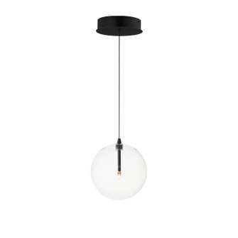 Global LED Pendant in Black (86|E25071-18BK)