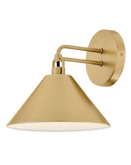 Milo LED Wall Sconce in Lacquered Brass (531|84430LCB)