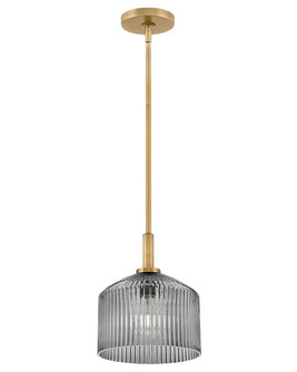 Lisette LED Pendant in Lacquered Brass (531|83727LCB-SM)