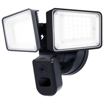 LED Outdoor Security Light with Camera in Black (72|65-921)