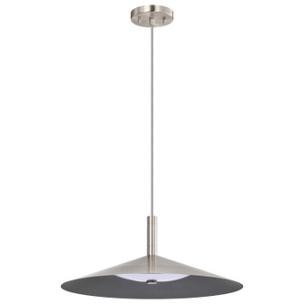 Corrine LED Pendant in Brushed Nickel (72|62-2083)