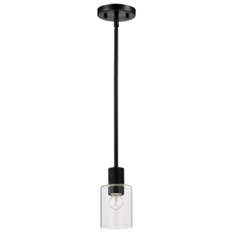Clarksville One Light Mini Pendant in Matte Black (72|60-8064)