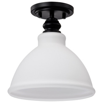 Russel One Light Semi Flush Mount in Matte Black (72|60-8025)