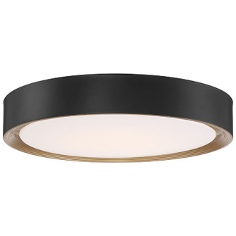 Malaga LED Flush Mount in Matte Black (18|49971LEDDLP-MBL/ACR)
