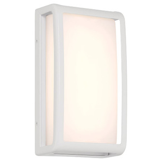 Montana LED Outdoor Wall Mount in White (18|20024LEDDMG-WH/ACR)