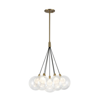 Bolla LED Chandelier in Brushed Gold (347|CH3117-BG)
