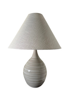 Scatchard One Light Table Lamp in Natural Spiral (30|GS300-NS)