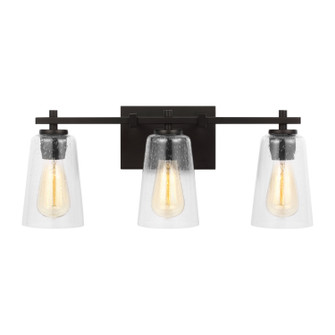 Mercer Three Light Vanity in Midnight Black (454|VS24303MBK)