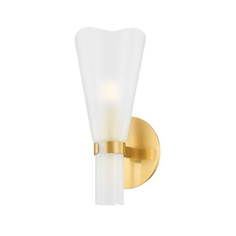 Pine Island One Light Wall Sconce in Aged Brass (70|7931-AGB)