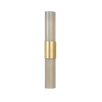 Somersville Two Light Wall Sconce in Aged Brass (70|6327-AGB)