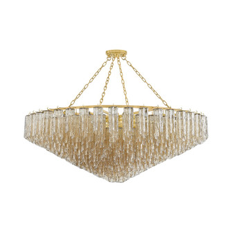 Watertown 33 Light Chandelier in Aged Brass (70|4945-AGB)