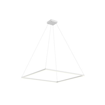 Piazza LED Pendant in White (347|PD88148-WH-UNV-010)