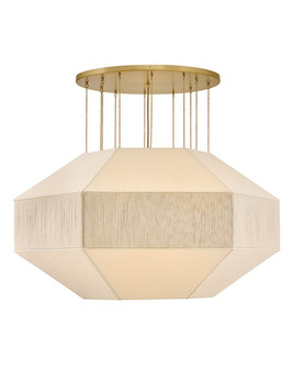 Lyla LED Chandelier in Lacquered Brass (13|47498LCB)