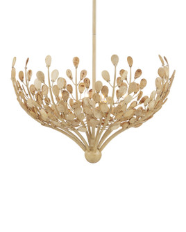 Maypan Four Light Chandelier in Natural/Coco Cream (142|9000-1264)