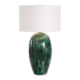 Ceralene One Light Table Lamp in Brushed Brass (52|30494)