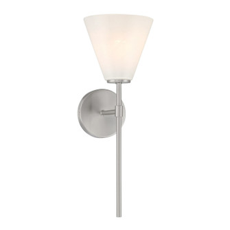 Blair One Light Wall Sconce in Satin Nickel (51|9-4010-1-SN)