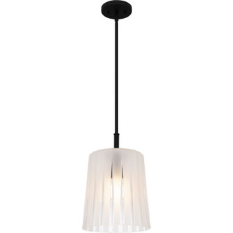 Gray One Light Mini Pendant in Matte Black (10|RAY1510MBK)