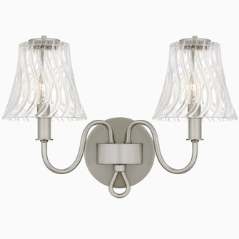 McKinney Two Light Bath in Brushed Nickel (10|MCK8615BN)