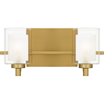 Kolt Two Light Bath in Brushed Gold (10|KLT8602BRGLED)