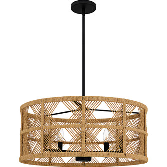 Axford Five Light Pendant in Matte Black (10|AXF2822MBK)