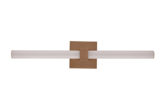 Linear LED Vanity in Satin Brass (46|20324SB-LED)