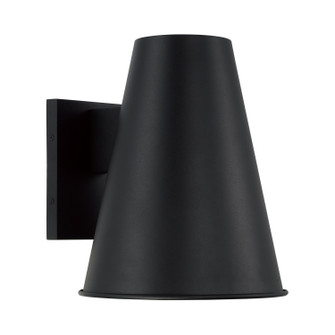 Yardley One Light Outdoor Wall Lantern in Black (65|955112BK)