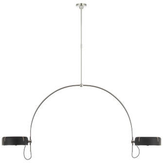 Oso LED Pendant in Polished Nickel (268|TOB 5132PN-BLK)