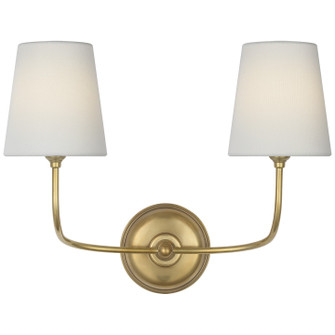 Vendome LED Wall Sconce in Hand-Rubbed Antique Brass (268|TOB 2088HAB-L-CL)