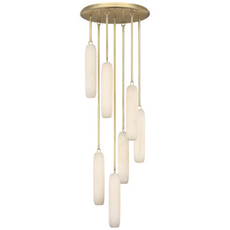 Formosa LED Pendant in Antique-Burnished Brass (268|KW 5912AB-ALB)