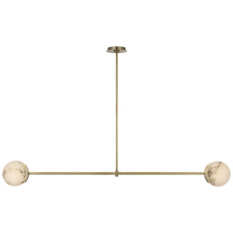 Melange LED Pendant in Antique-Burnished Brass (268|KW 5604AB-ALB)