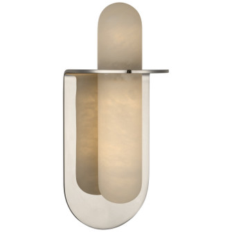Fosse LED Wall Sconce in Polished Nickel (268|KW 2003PN-ALB)