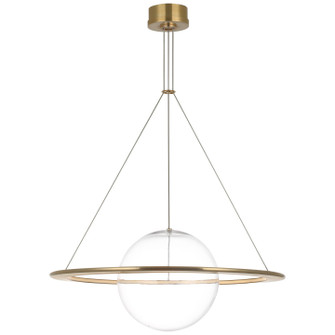 Cosmos LED Chandelier in Soft Brass (268|BBL 5167SB-CG) Cosmos LED Chandelier in Soft Brass (268|BBL 5167SB-CG)