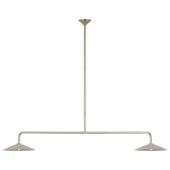 Ponce LED Pendant in Polished Nickel (268|AL 5035PN-PN)