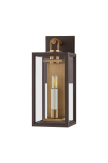 Arnold One Light Wall Sconce in Patina Brass/Textured Bronze (67|B6515-PBR/TBZ)