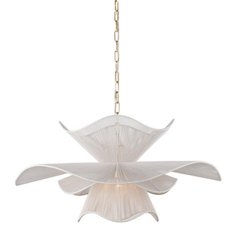 Amanda One Light Chandelier in Aged Brass (428|H1084701-AGB)
