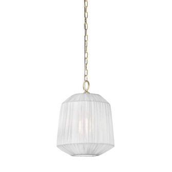 Amanza One Light Pendant in Aged Brass (428|H1011701S-AGB)