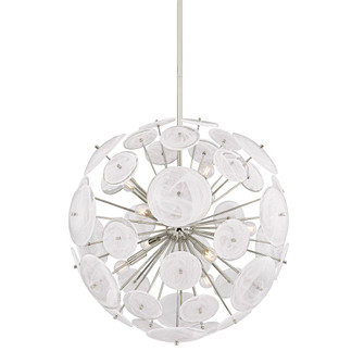 Tamara Nine Light Chandelier in Polished Nickel (428|H1004809-PN)