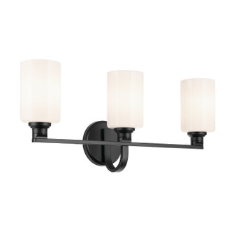 Gioe Three Light Bath in Black (12|55226BK)