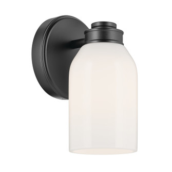 Shae One Light Wall Sconce in Black (12|55200BK)