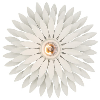 Broche One Light Wall Sconce in Matte White (60|500W-MT)