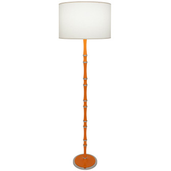 Kane One Light Floor Lamp in Pumpkin w/Polished Nickel (165|PM74)