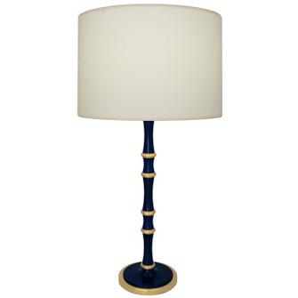 Kane One Light Table Lamp in Midnight Blue/Matte Midnight Blue w/Modern Brass (165|MB71MMB)