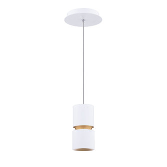 Pedistal LED Pendant in White (34|PD-60506-40-WT)