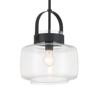 WickGlow One Light Pendant in Dark Matte Black (7|3937-899)