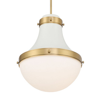 Purelight One Light Pendant in Off White Cream (7|3934-879)