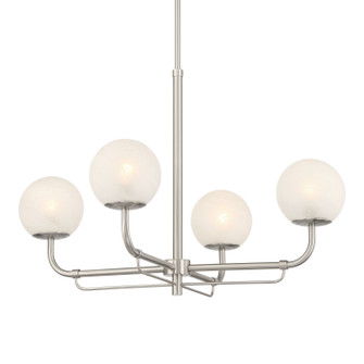 Whitehall Four Light Chandelier in Brushed Nickel (7|3797-84)
