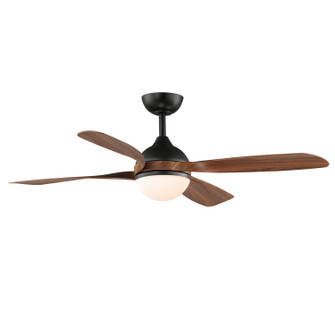 Bola 52''Ceiling Fan in Walnut / Black (16|88811WNBK)