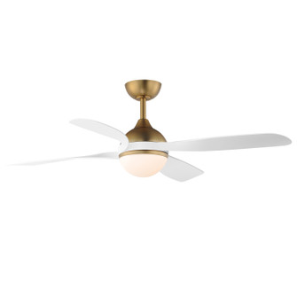 Bola 52''Ceiling Fan in Natural Aged Brass (16|88811NAB)
