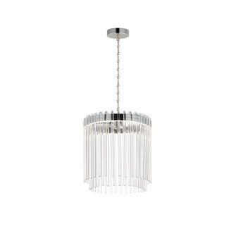 Jolie LED Pendant in Polished Nickel (16|38421CLPN)