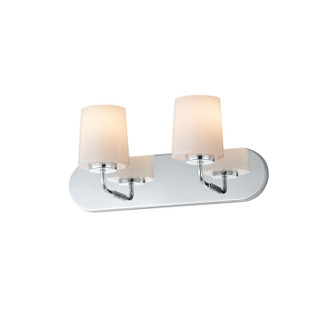 Durham Two Light Strip Bath Vanity in Polished Chrome (16|12892WTPC)